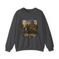 Wyoming Retro National Park Alien Crewneck Sweatshirt